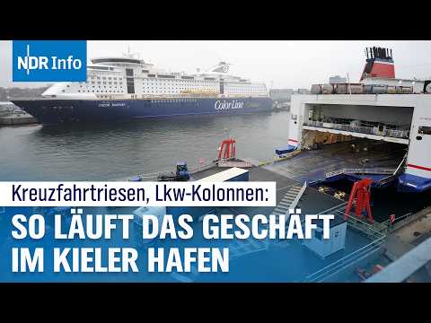 Hafen nonstop: Wie der Seehafen in Kiel funktioniert | NDR Info