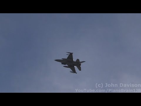 Warren Grove Range (10/14/2021) - F-16 Burner Pass, AH-1's, and A-10 Night Strafe