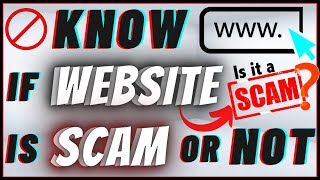 How To Know If A Website Is A Scam Or Not | Is it Legit or Fake ?