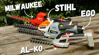 Handheld Hedge Trimmers? Milwaukee, STIHL, EGO or AL-KO? Whi