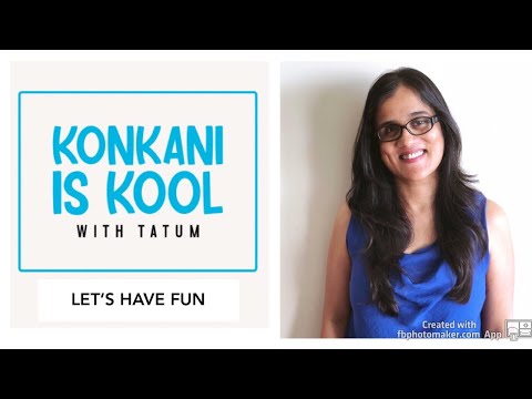 Learn Konkani & Let's Have Fun - Konkani Is Kool With Tatum Ep 1