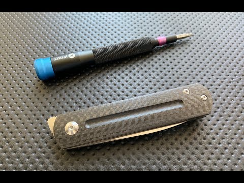 How to disassemble and maintain the Monterey Bay Knives EWC Pocketknife