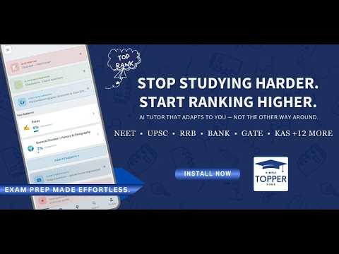 Topper: Exam Preparation App video thumbnail