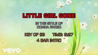 Donna Fargo - Little Girl Gone (Karaoke)