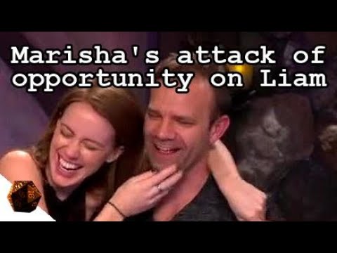 Marisha's attack of opportunity on Liam | Critical Role