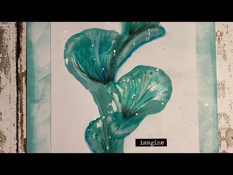 String and Paint Technique