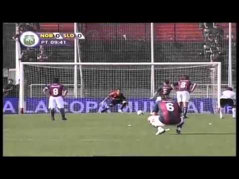 NOB vs San lorenzo. Peratta le ataja el penal al kily gonzales.flv