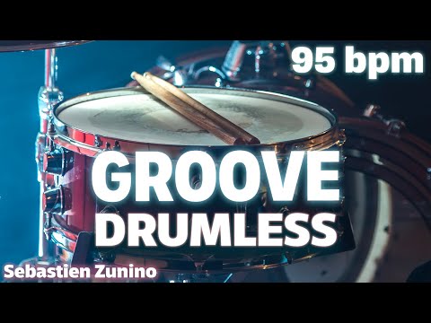 Groove Blues Drumless Track 95 bpm | Groovy Drummer's Jam
