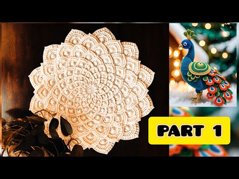 Mandala/Asteria doily Rumal Full video with English subtitles part 1