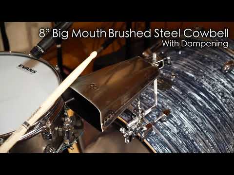 Meinl Percussion 8" Big Mouth Brushed Steel Cowbell, 2 Year Warranty (STB80B) image 7