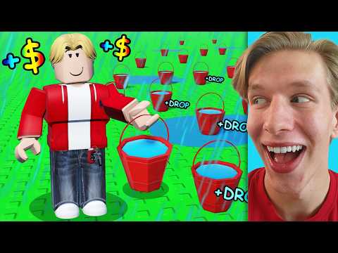 Tjäna MILJONER genom att samla VATTEN i Roblox..