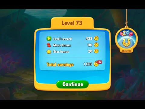 Fishdom Level 73