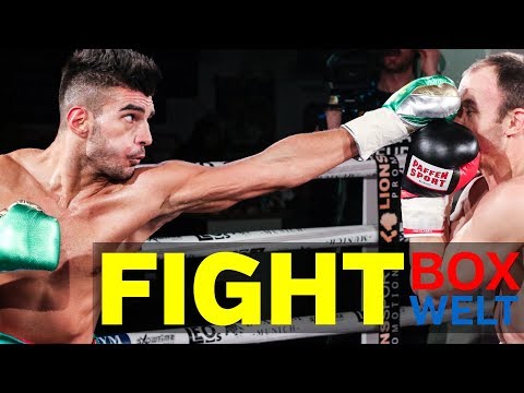 Wanik Awdijan vs Ferenc Hafner - 6 rounds middleweight - 10.02.2018 - LEO's Boxgym, München
