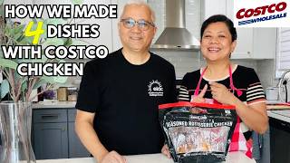 One Chicken, Four Dinners: Costco Rotisserie Hacks! #pinoyabroad #buhayamerika
