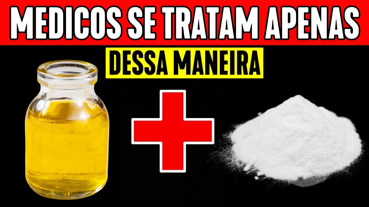 Costumávamos misturar ÓLEO DE RÍCINO e BICARBONATO DE SÓDIO para tratar essas 24 doenças