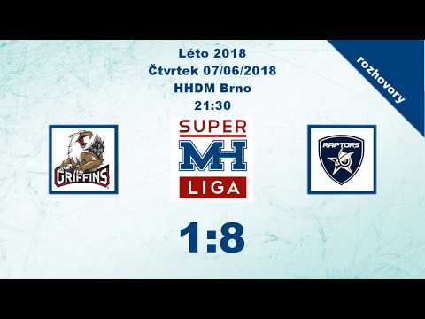 MH Superliga (Léto 2018) Griffins vs. Raptors 1:8 - rozhovory