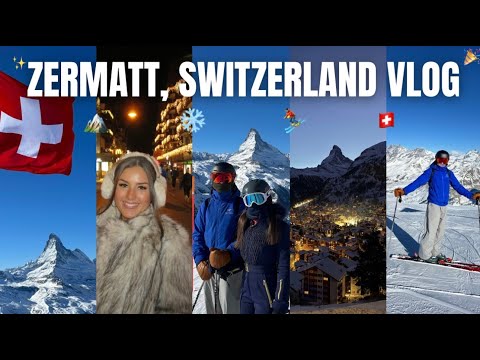 ZERMATT, SWITZERLAND TRAVEL VLOG! SKIING IN THE SWISS ALPS🇨🇭⛷️🏔️🧀