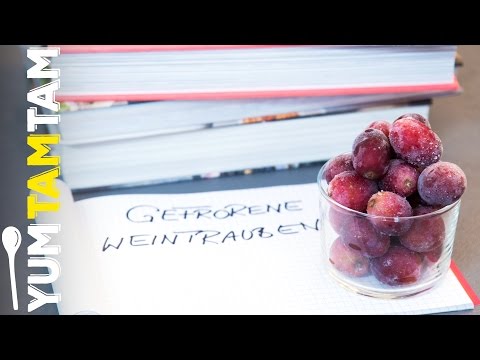 Weintrauben als Bonbon-Ersatz // gesunde Snacks für die Prüfungszeit #3 // #yumtamtam