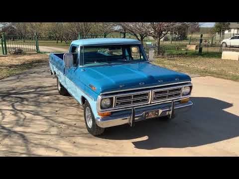 1972 Ford F100 (CC-1804090) for sale in Fredericksburg, Texas