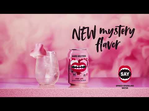 SAY Seltzer - Pink Lips (Amanda Löfman)