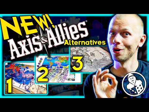 3 NEW Axis & Allies Alternatives + Bonus Axis & Allies Game