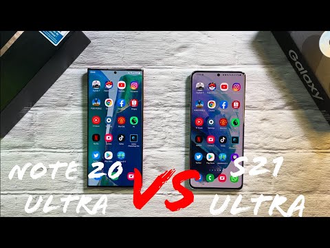 Samsung S21 Ultra VS Galaxy Note 20 Ultra ! Speed, RAM, Temperature, Geekbench Test! Finally did it?