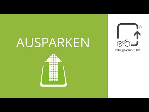 Système mécanique de stationnement vertical pour vélos avec assistance 