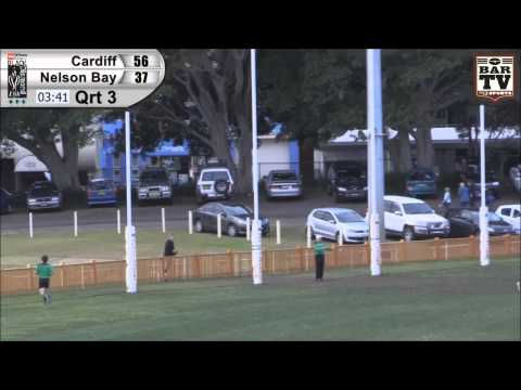 BDAFL Round 14 Highlights - Cardiff v Nelson Bay