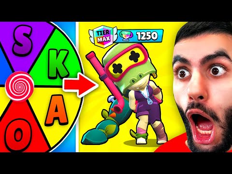 GLÜCKSRAD mit ALLEN BUCHSTABEN bestimmt BRAWLER! 😱 (ALLI)