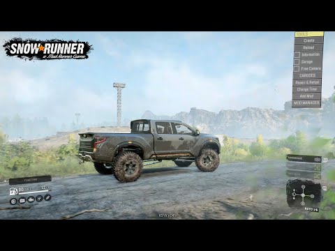 SNOWRUNNER Gameplay Walkthrough Part 1 - FIRST GARAGE