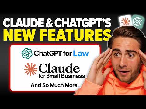 Claude & ChatGPT’s New Upgrades Are MIND BLOWING! (Claude for Small Business & More)