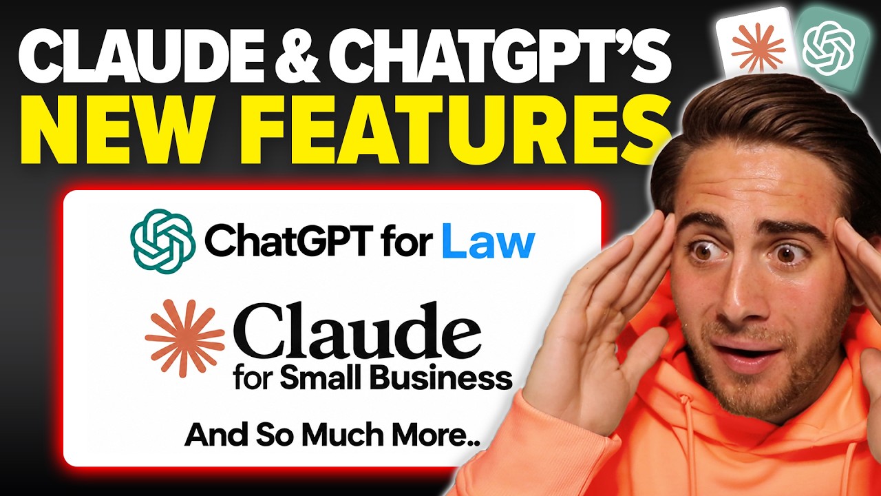 Claude & ChatGPT’s New Upgrades Are MIND BLOWING! (Claude for Small Business & More)