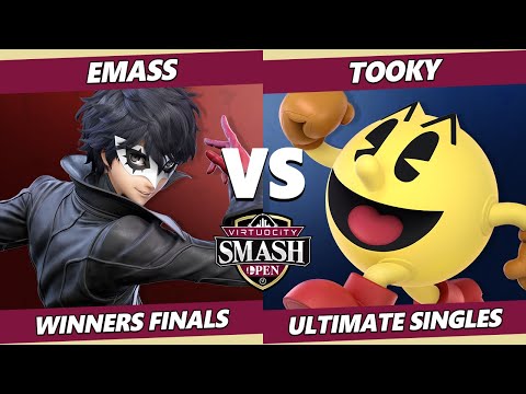 Virtuocity 2022 Winners Finals - eMass (Joker) Vs. Tooky (Pac-Man) SSBU Ultimate Tournament