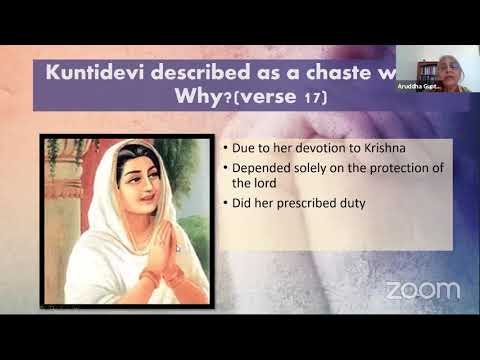 Srimad Bhagavatam Training Canto 1, Chapter 8