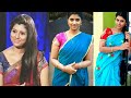 Samayal Mandhiram Girija Sri Saree Latest Hot Scene Hot Saree Anchor Rare Collection