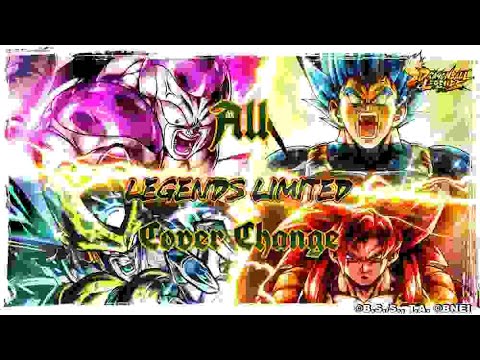 Dragon Ball Legends | All Legends Limited characters cover change's | #viral #dragonball #gaming