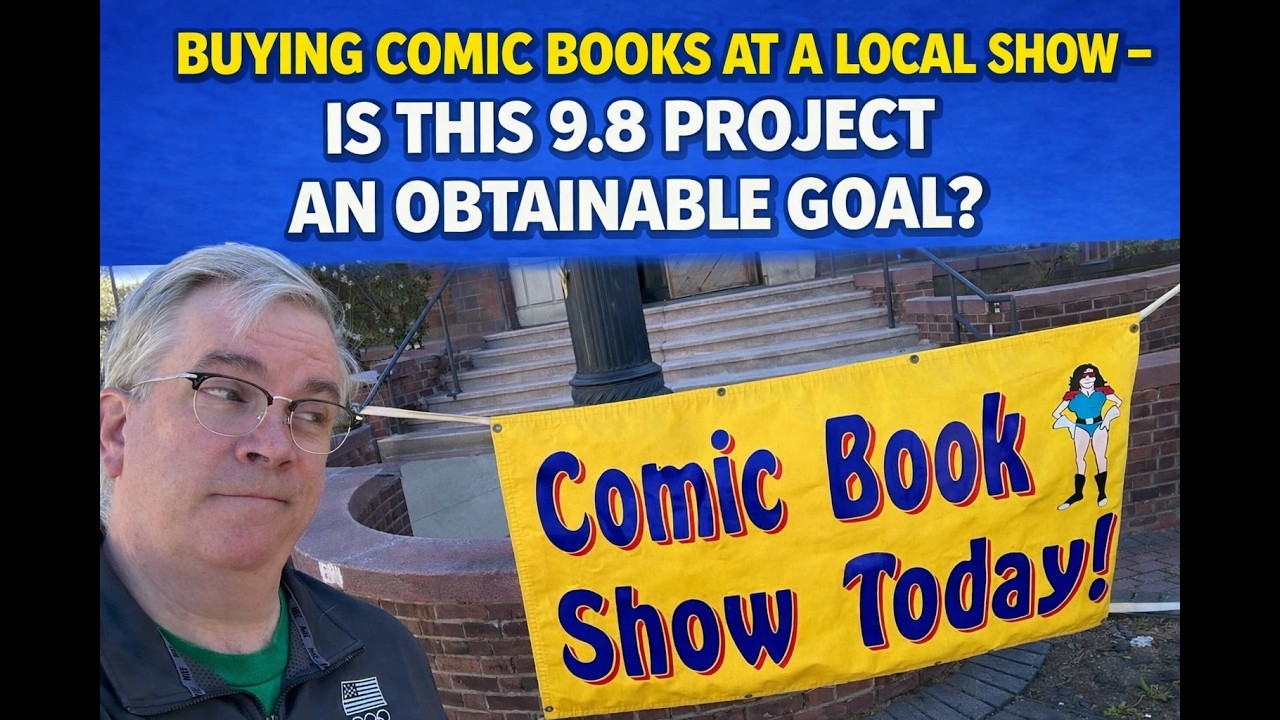Buying Comic Books at a Local Show. Is This 9.8 Project an Obtainable Goal?