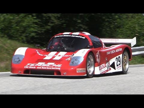 Prosport LM3000 Prototype Pure V8 Sound On Hillclimb!!