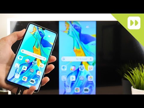 How to Connect the Huawei P30 to the TV