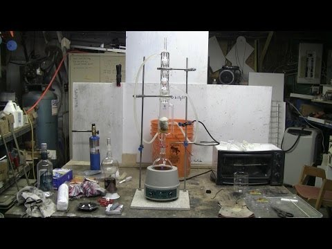 Soxhlet Extraction #1 - Ghost Peppers