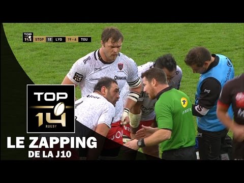 TOP 14 – Le Zapping de la J10– Saison 2016-2017
