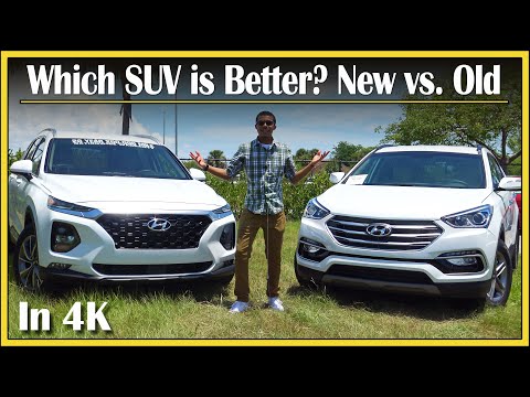 2019 vs 2018 Hyundai Santa Fe Vergleich Review | Welches ist das bessere SUV? Neu gegen Alt
