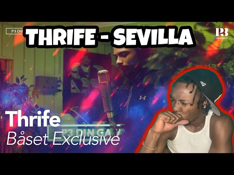 AMERICAN REACTS TO SWEDISH DRILL RAP! Thrife - SEVILLA // Live från Båset [P3 Din Gata]