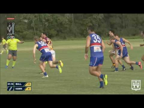 2017 BDAFL Round 3 Highlights - Warners Bay Bulldogs v Cardiff Hawks