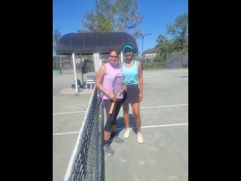 Indian Legend Nirupama Vaidyanathan practices with Sharmada Balu!