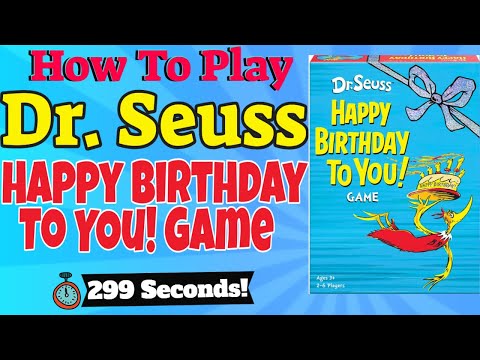 How To Play Dr. Seuss Happy Birthday To You! Game