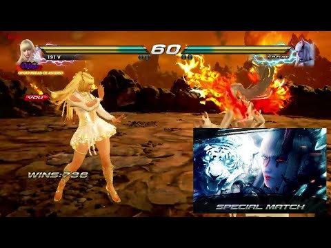 L7 47 Lili Rochefort vs Kazumi Mishima - Tekken 7 ( Uchiha x24 ) Gameplay PC