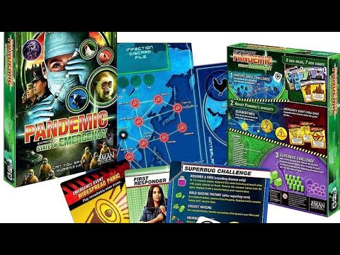 [How to Play] Pandemic:  State of Emergency Expansion