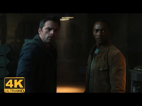 Sam freaks out big time on seeing Zemo [4K] | Falcon & Winter Soldier 1x03