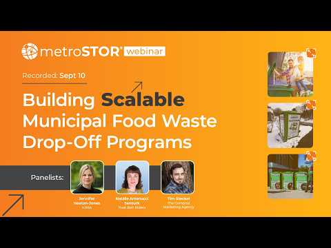 Webinar: Food waste drop-offs